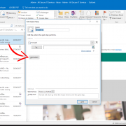 How to quick parts in outlook feature